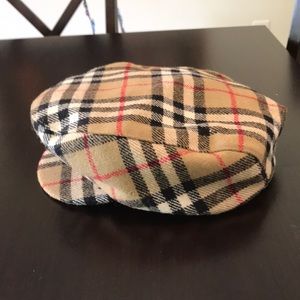 Authentic Burberry Newsboy Cap